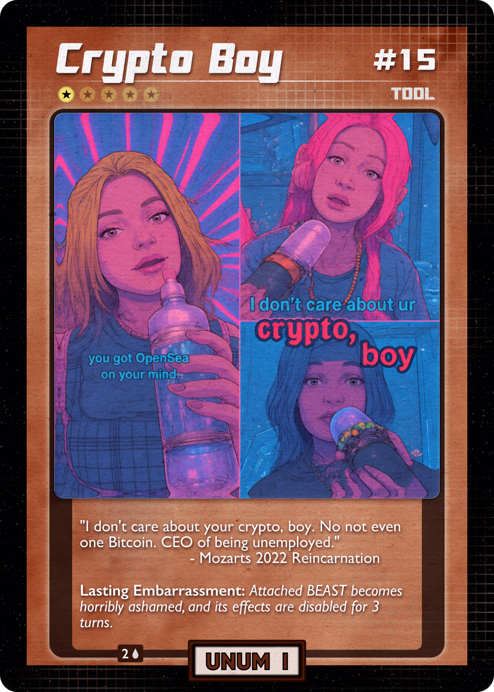 Crypto Boy, Season 1 card #015